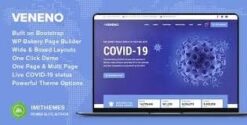 Veneno - Coronavirus Information WordPress Theme 2.4