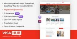 VisaHub - Immigration Consulting WordPress Theme 1.2.3