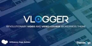 Vlogger: Professional Video & Tutorials WordPress Theme 3.1.0