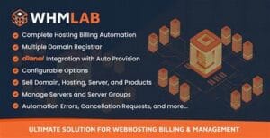 WHMLab - Ultimate Solution For WebHosting Billing And Management 2.0