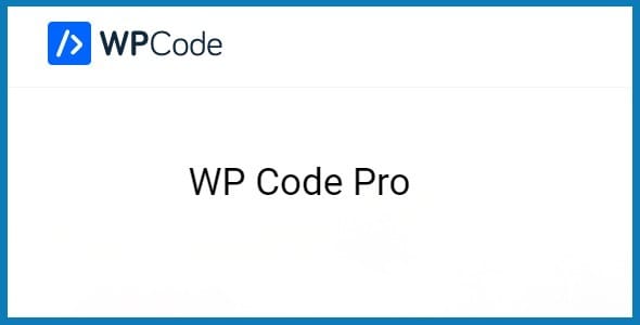 WPCode Pro – The Best WordPress Code Snippets Plugin 2.2.4