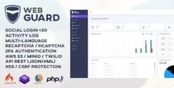 WebGuard - Advanced PHP Login and User Management 1.3.5