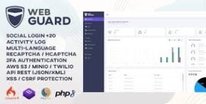 WebGuard - Advanced PHP Login and User Management 1.3.5