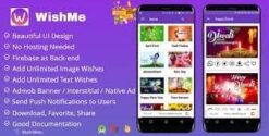 WishMe - Festival Wishes Android App With Firebase Back-end 1.5