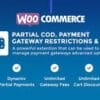 WooCommerce Partial COD Payment Gateway Restrictions Fees