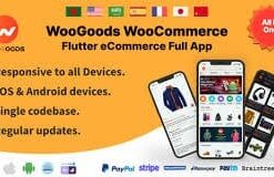 Woogoods WooCommerce - Flutter E-commerce Full App