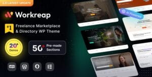 Workreap - Freelance Marketplace WordPress Theme 3.4.0