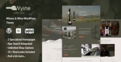 Wyine - Winery, Wine Shop Theme 1.0.1