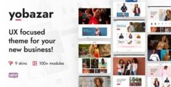 Yobazar - Elementor Fashion WooCommerce Theme 1.4.3