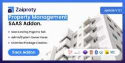 Zaiproty - Property Management SAAS Addon 2.1