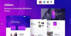 Zibber - Consulting Business WordPress Theme + RTL 2.0.1