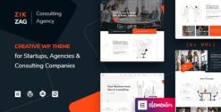 ZikZag - Consulting & Agency WordPress Theme 1.4.6