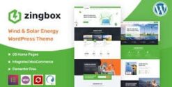 Zingbox – Wind & Solar Energy WordPress Theme 1.0.9