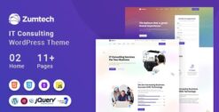 Zumtech IT Solutions & Technology WordPress Theme 1.0.2