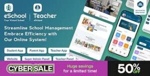 eSchool - School Management System with Student | Parents | Teacher Flutter App | Laravel Admin 2.0.2