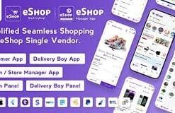 eShop- eCommerce Single Vendor App | Shopping eCommerce App with Flutter 4.4.1