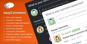 easyComment – PHP Comment Script 3.0.0