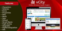 vCity - Online Browser Game 2.8