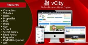 vCity - Online Browser Game 2.8