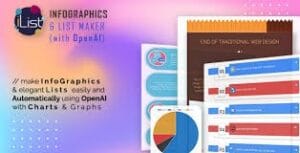 AI Infographic Maker - iList Pro with OpenAI ChatGPT 8.1.9