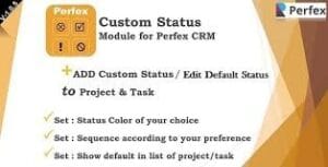 Add-on Statuses Module for Perfex CRM 1.0.5