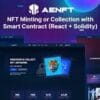 Aenft NFT Minting Collection WordPress Theme