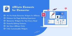 Affiliate Elements for Elementor 1.5