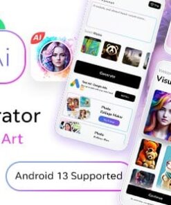 Ai Images Generator (V2- AUGUST) - VisualAI + Photo Editor Tools Android App 2.0