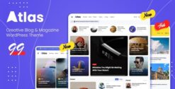 Atlas - Creative Blog & News WordPress Theme 2.1.0