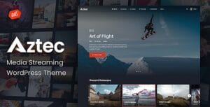 Aztec - Video Streaming & Membership WordPress Theme 3.8