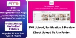 BWD WordPress File Management System 1.3