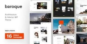Baroque - Architecture & Interior WordPress Theme 1.4.3
