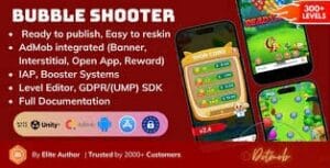 Bubble Shooter - Unity Template Project (Android + iOS + AdMob) 2.3