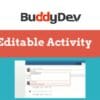 BuddyPress Editable Activity