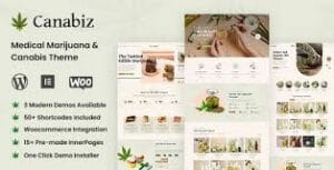 Canabiz - Marijuana WordPress Theme 1.0.5
