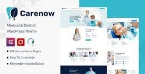 Carenow – Medical & Dentist WordPress Theme 1.1.5