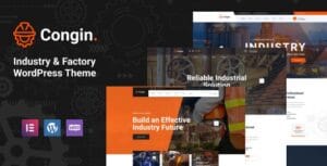 Congin - Industry & Factory WordPress Theme 1.0.9