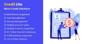 Credit Lite - Multi Branch Loan & Savings Management System 1.7.1