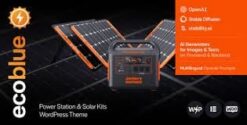 EcoBlue - Power Station & Solar Kits WordPress Theme 1.3.0