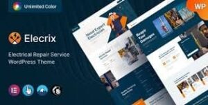 Elecrix – Electrical Repair Services WordPress Theme 1.0.2
