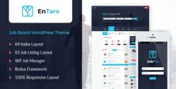 Entaro - Job Portal WordPress Theme 3.28
