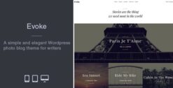 Evoke - Photo Stories WordPress Blog Theme 2.4.81