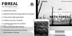 Foreal - Director, Writer WordPress Theme 2.7