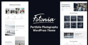 Fotonia - Portfolio Photography Theme for WordPress 1.6.21