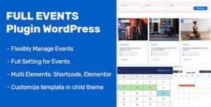 FullEvents - Event Plugin WordPress 1.2.0