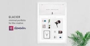 Glacier - Minimal WordPress Portfolio Theme 5.0.1