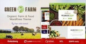 Green Farm - Organic Food WordPress Theme 1.2.8