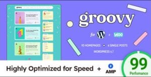 Groovy - Modern & Lightweight Blog for WordPress 2.3.0