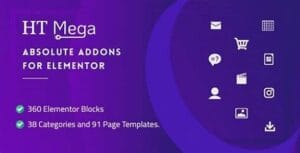 HT Mega Pro – Absolute Addons for Elementor Page Builder | Add-ons 2.0.1