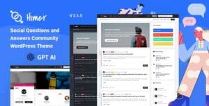 Himer - Social Questions and Answers WordPress Theme 2.1.4